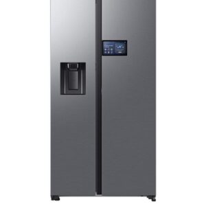 Samsung Series 9 RS90F64EETEU 634-litre Smart American Fridge Freezer with On-device Bixby - Silver